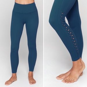 ✨NWT✨ SPIRITUAL GANGSTER Self Love Leggings in Blue Spruce Sz XS/S